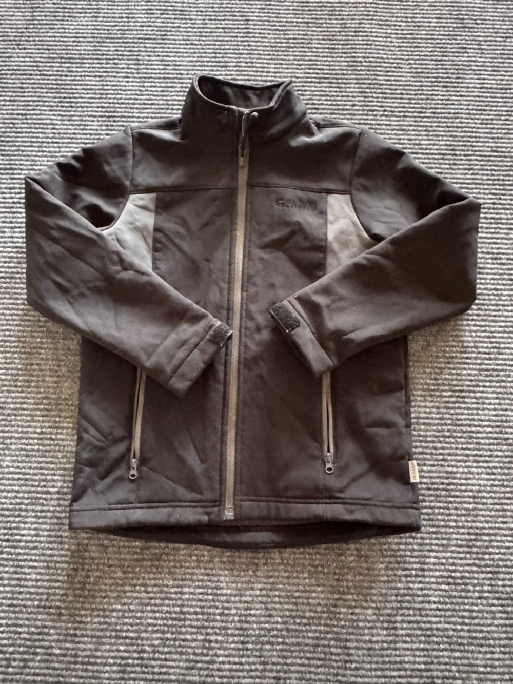 Magellan Outdoors Boys lined Rainjacket windbreaker Fishing jacket sz 8